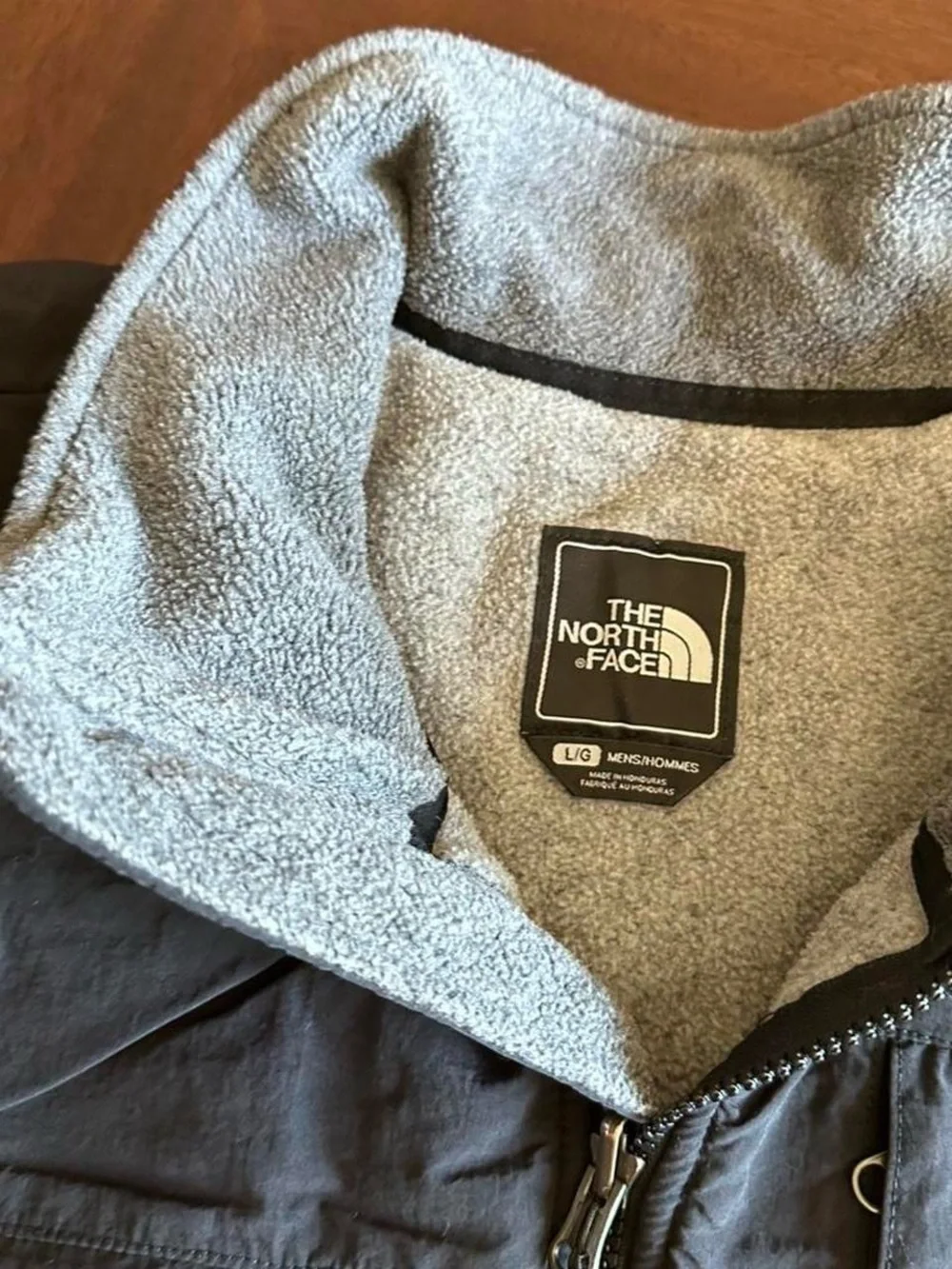 Vintage The North Face Denali Fleece Jacket Gray Black Men’s L Retro